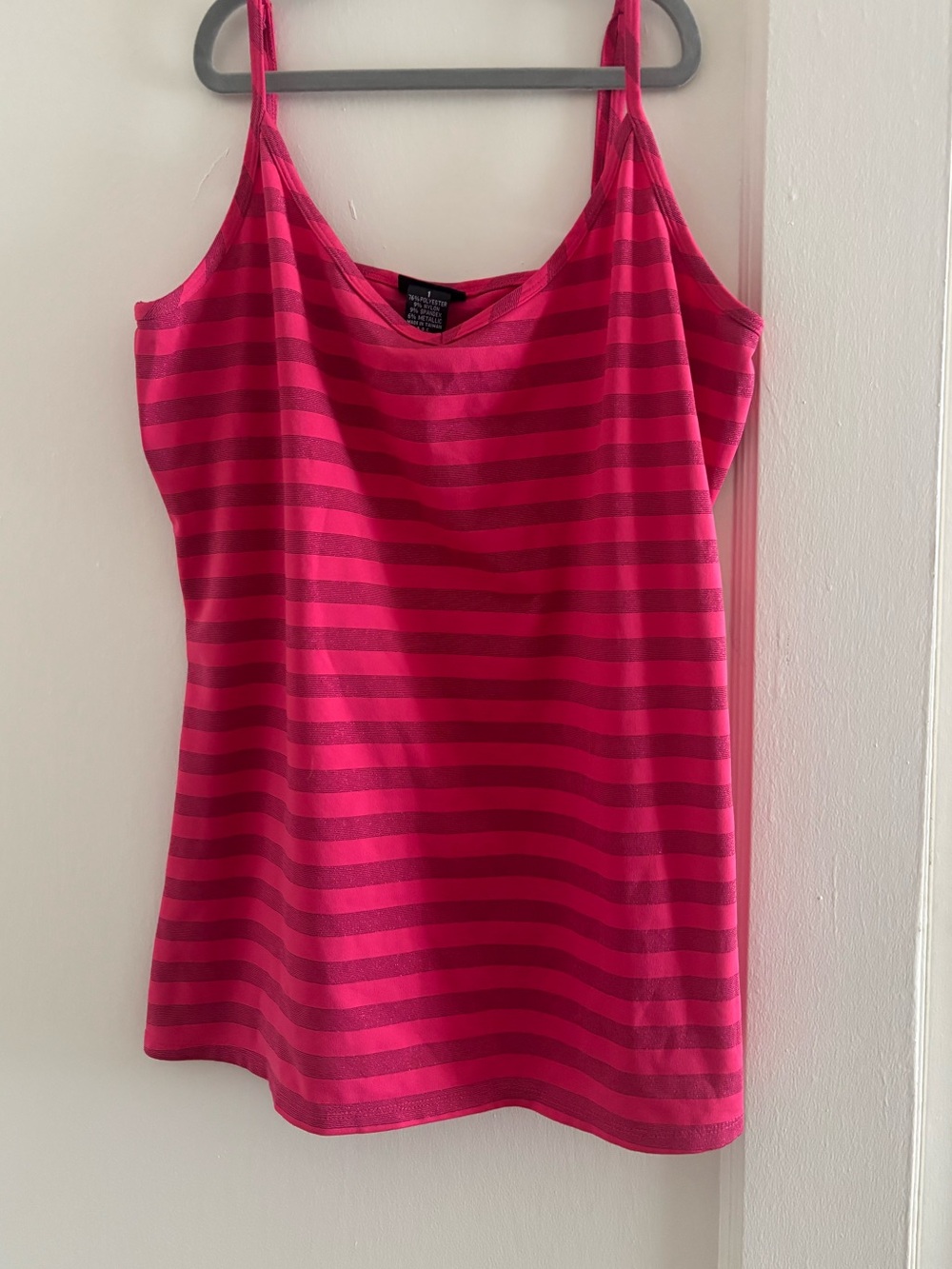 torrid Pink and Dark Pink Striped Camisole